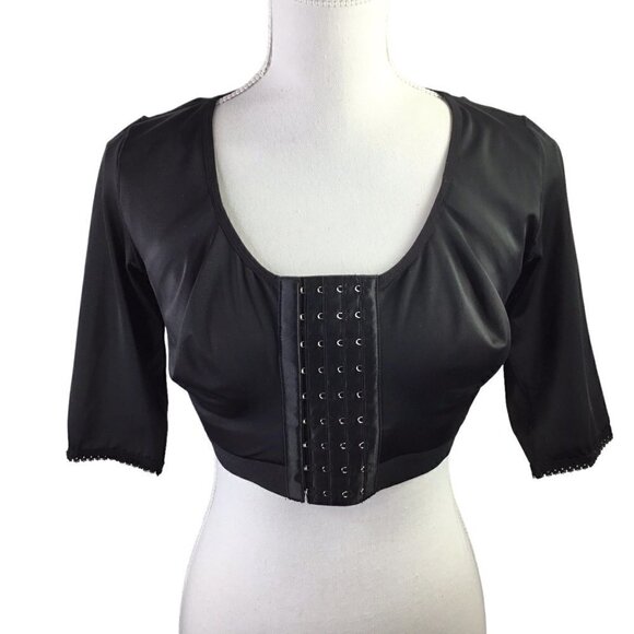 Compression Top Bra Garment XL Post Surgery Breast Support Stabilizer Front Hook - Picture 1 of 9